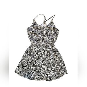 Guess Sexy Leopard Print Mini Spring Size M Dress Pockets Mobwife Y2K Pretty